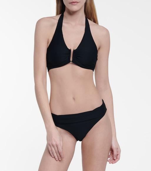 VALENTINO GARAVANI The Rockstud Rubber Flip Flops In Black