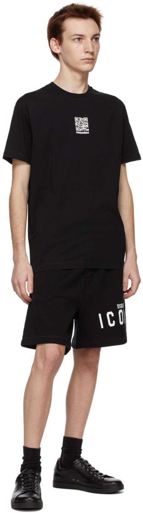 DSQUARED2 Shorts In Black