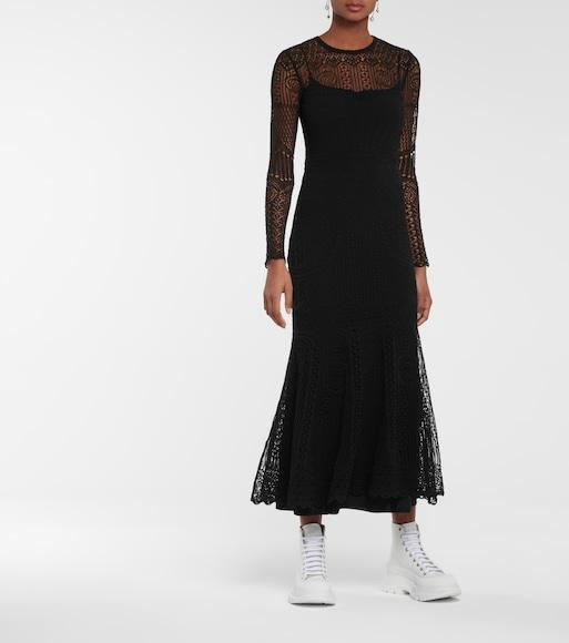 ALEXANDER MCQUEEN 45mm Tread Slick Canvas Combat Boots In White