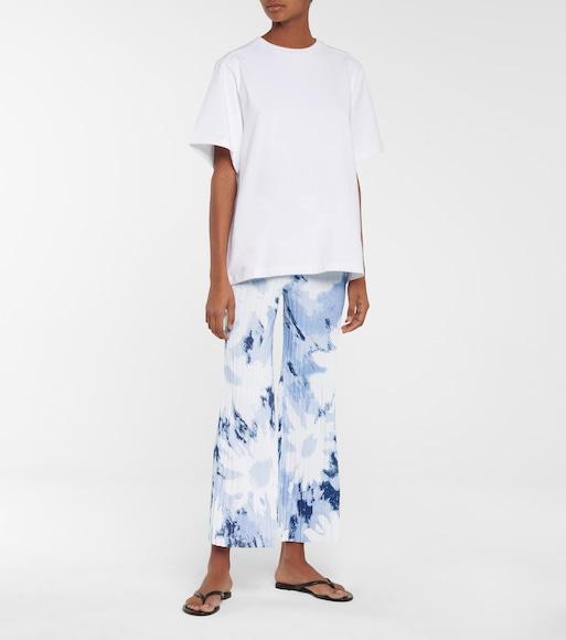 GIANVITO ROSSI Calypso Leather Thong Sandals In Black