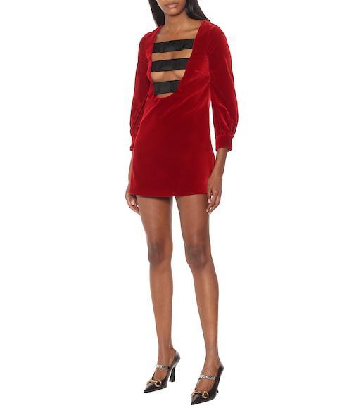 GUCCI Rhinestone-embellished Logo Hair Clip In Oro