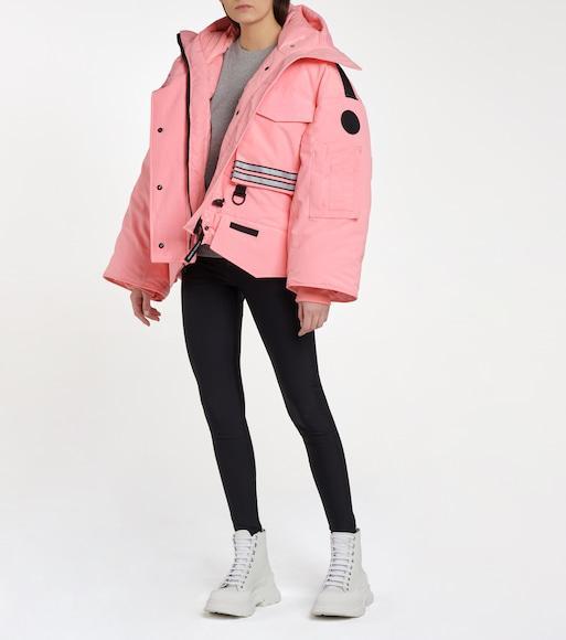 ALEXANDER MCQUEEN 45mm Tread Slick Canvas Combat Boots In White