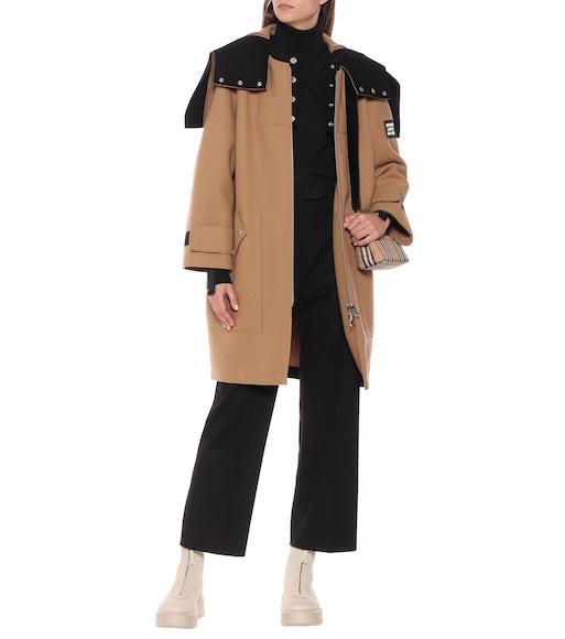 THE ROW Zip Leather Platform Boots In Gray