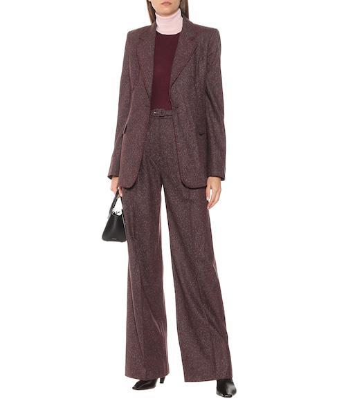 KHAITE Leather Arizona Heeled Ankle Boots 50 In Black