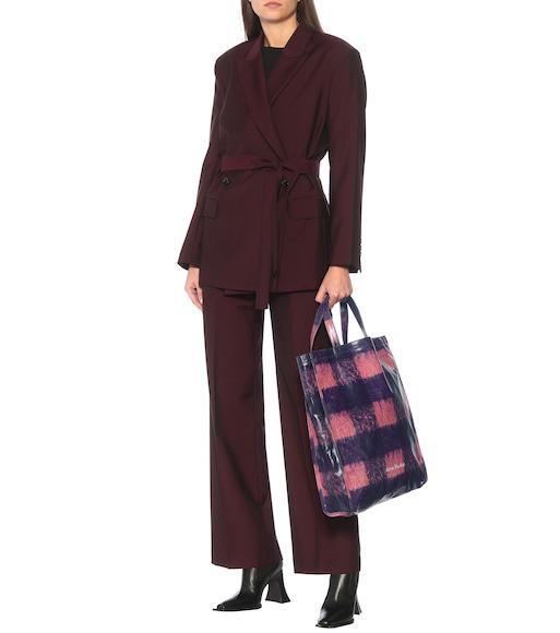 ACNE STUDIOS Ellison Face Short Sleeve Shirt In Black