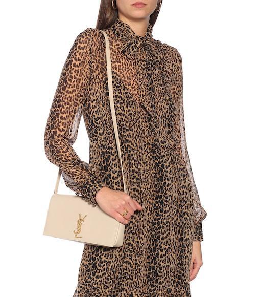 SAINT LAURENT Tribute Platform Sandals In Smooth Leather Beige In Neutral