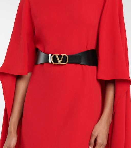 VALENTINO GARAVANI Valentino Rockstud Caged 65 Patent Ankle Strap Pump In Animal Print