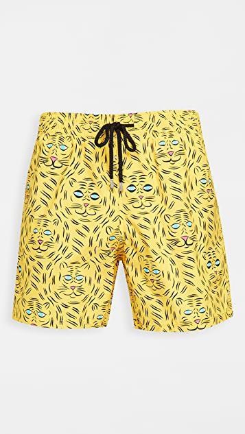 VILEBREQUIN Regular Fit Short Sleeve Linen Polo Shirt In White