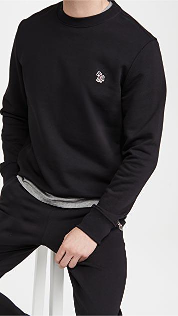 PS BY PAUL SMITH Ps Paul Smith Zebra Logo Sweatshirt With Zebra Logo In Black