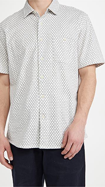 VEJA Logo-patch Low-top Sneakers In Bianco E Verde