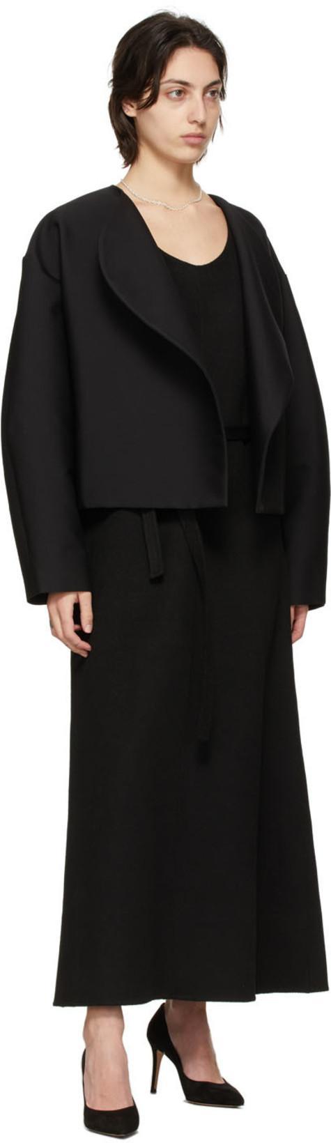 GIANVITO ROSSI Black Leather Suede Pumps