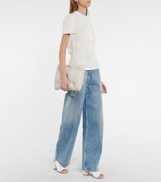 MAISON MARGIELA 50mm Vegan Split-toe Mule Sandals In Breeze