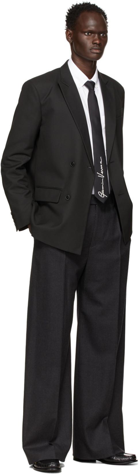 VALENTINO Double-breasted Blazer In Black