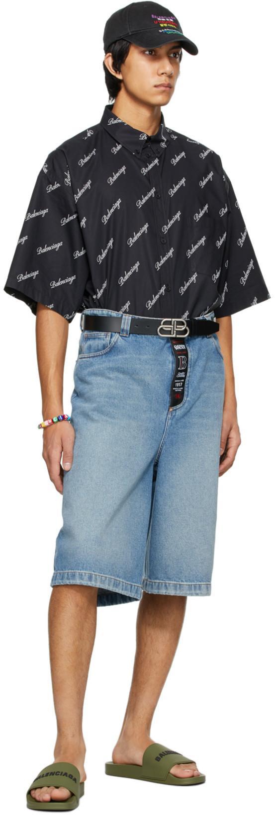 BALENCIAGA Logo-embossed Rubber Slides In Khaki