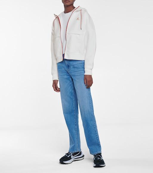 WARDROBE.NYC Crew Neck Stretch-jersey T-shirt In White