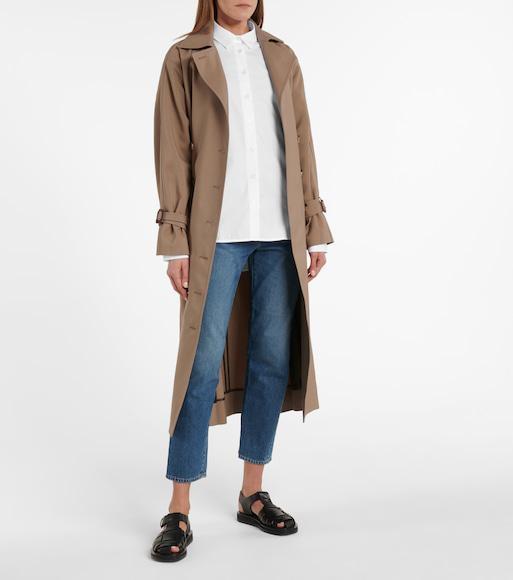 TOTÊME Toteme Twisted Seam Slim Jeans In Blue