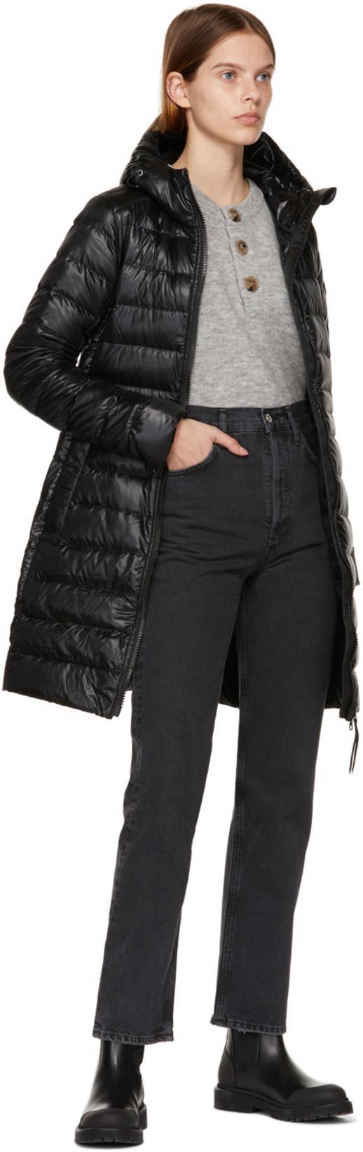 CANADA GOOSE Cypress Hooded Quilted Shell Down Jacket In Black