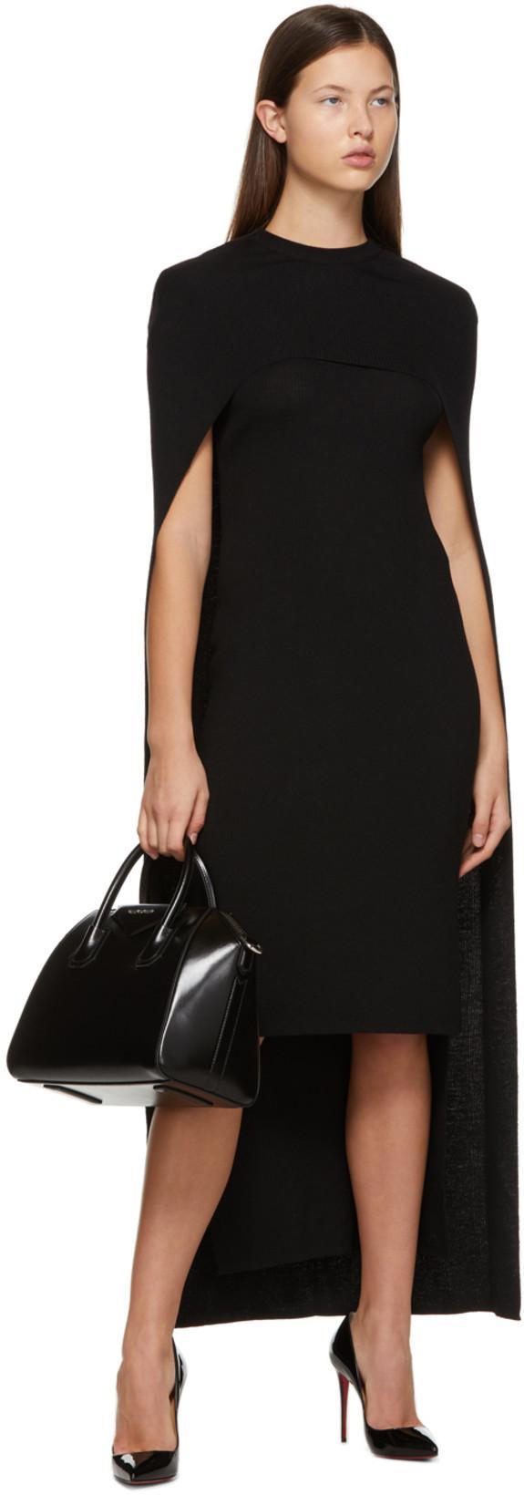 GIVENCHY Antigona Mini Top Handle Bag In Grained Leather In Black