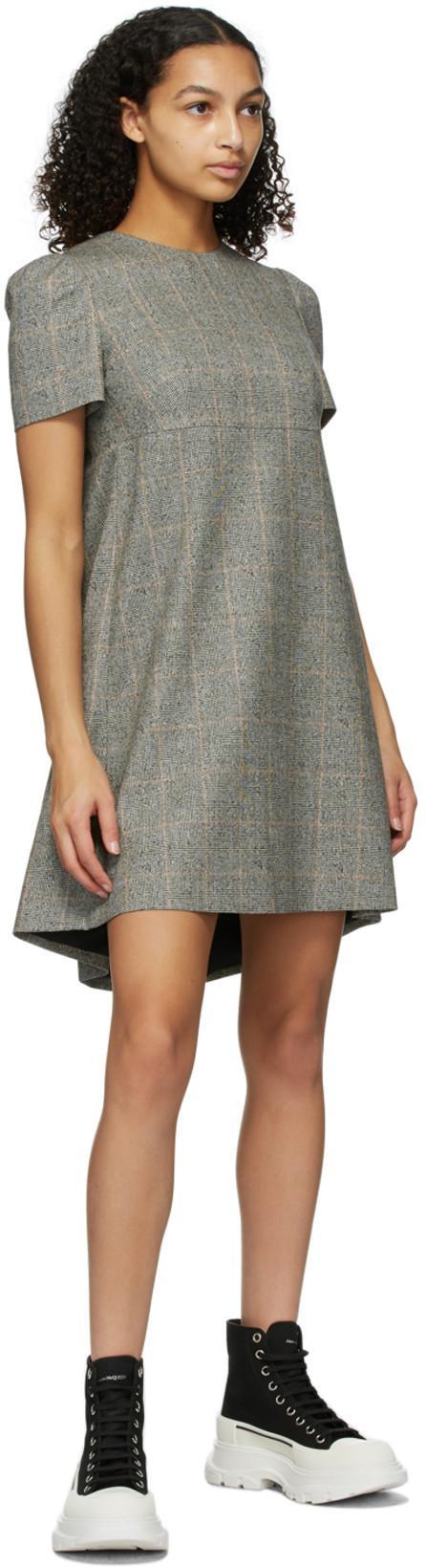 ALEXANDER MCQUEEN Black Canvas Tread Slick Sneakers