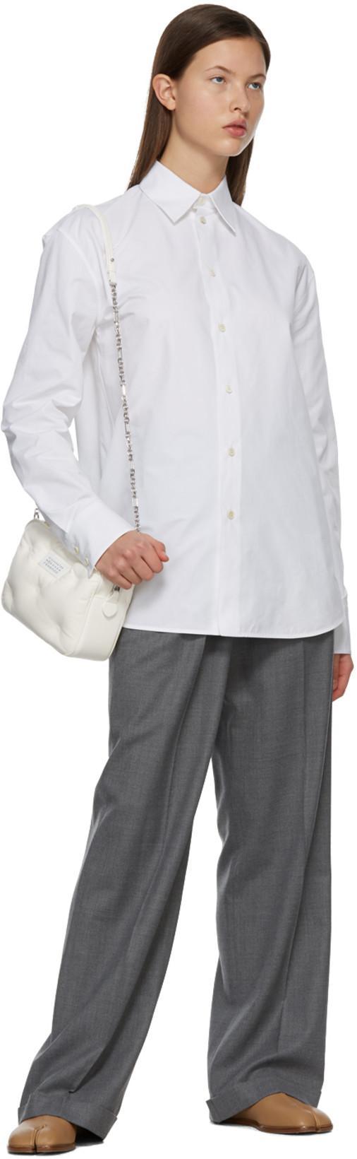 MAISON MARGIELA Tabi Leather Loafers In Pink