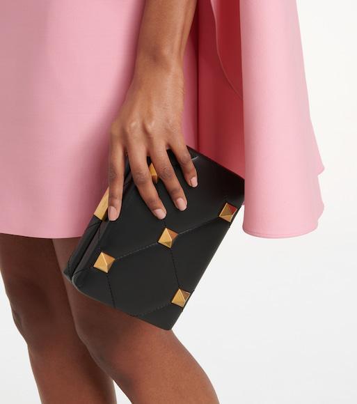 VALENTINO GARAVANI Valentino Vlogo 40 Velvet Slingback Pump In Black