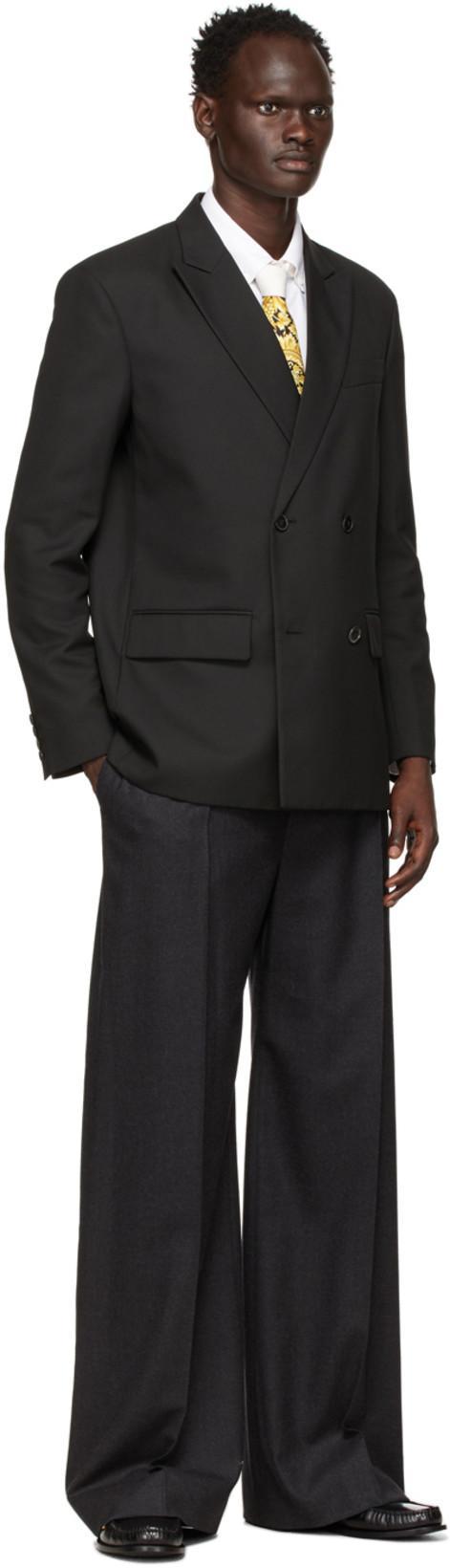 VALENTINO Double-breasted Blazer In Black