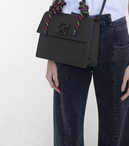 MAISON MARGIELA Black Jeans With Wide Leg And Four-stitch Moniker Logo In Denim Woman