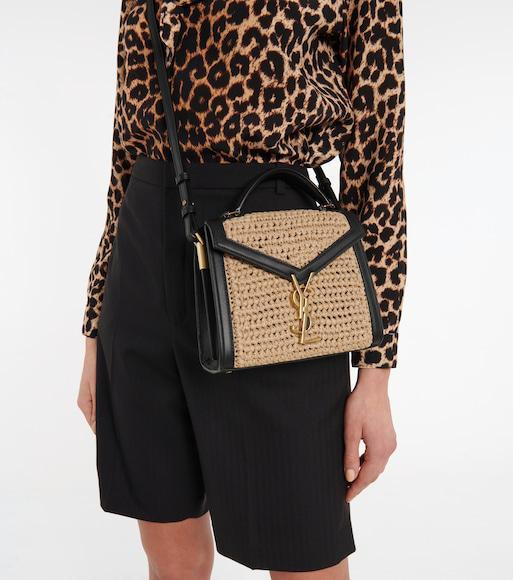 SAINT LAURENT Tribute Platform Sandals In Smooth Leather Shoes In Black