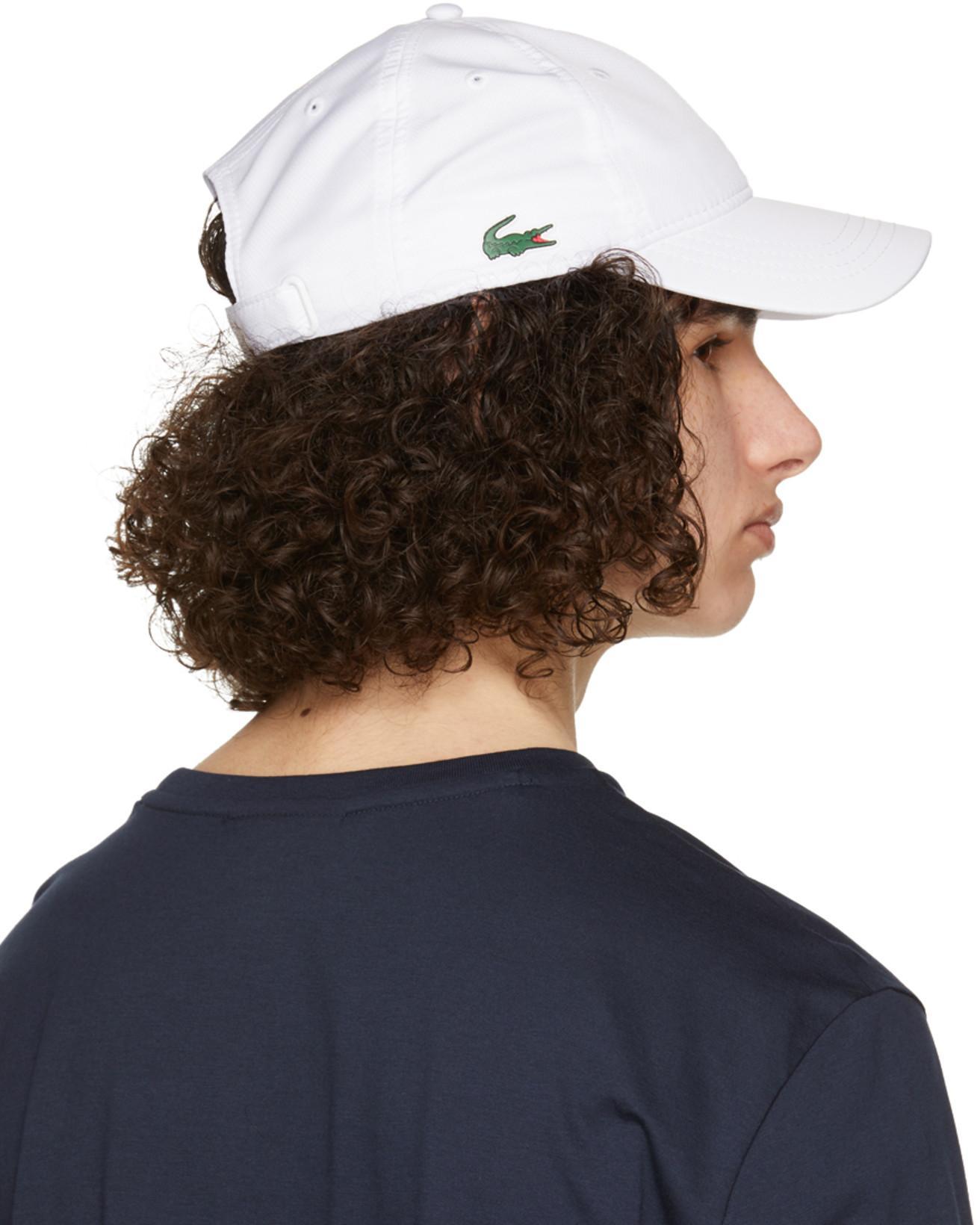 LACOSTE Mens Classic Fit Cotton Jersey T-shirt In Blue