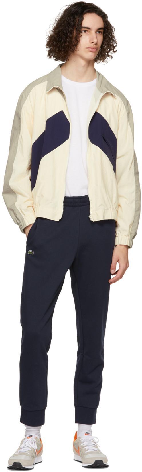 LACOSTE Basic Crew Neck Sport Tee In White