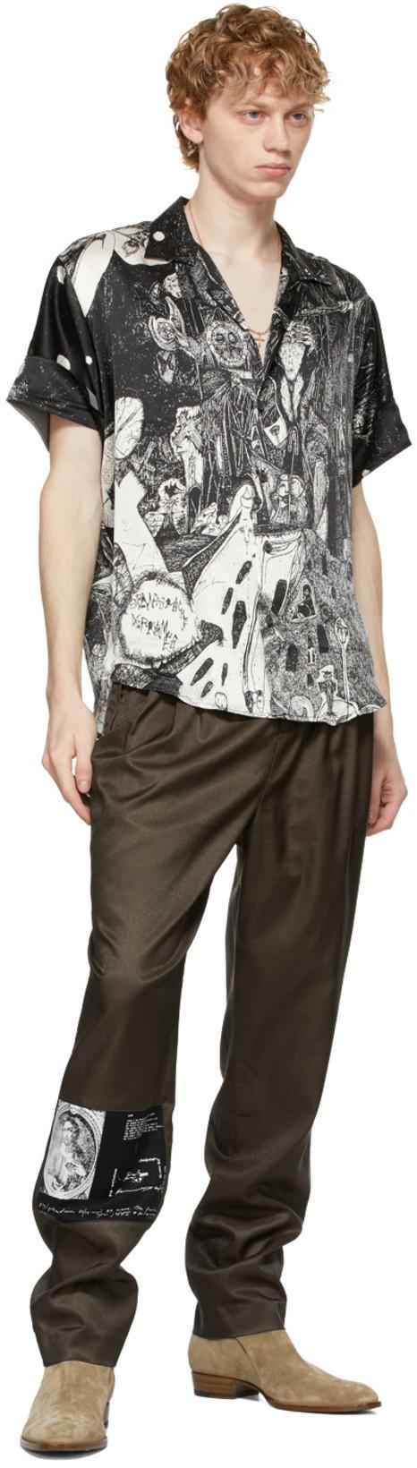 SAINT LAURENT Almond Toe Suede Ankle Boots With Buckle In Beige