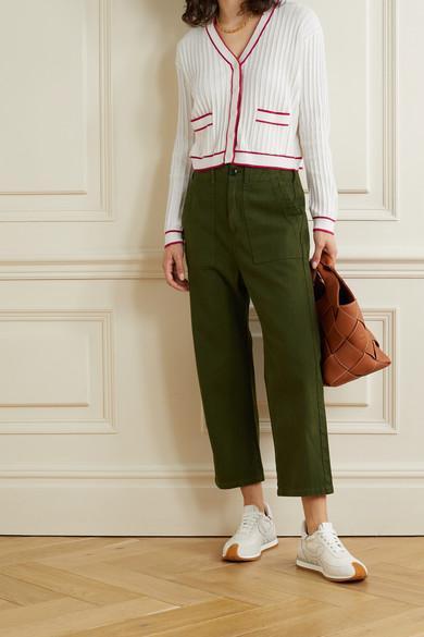 LOEWE Low-top Sneakers With Contrast Rubber Sole In White