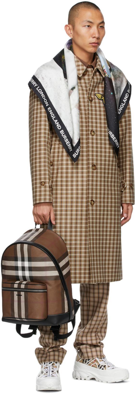 BURBERRY Arthur Vintage Check Sneakers In Archive Beige