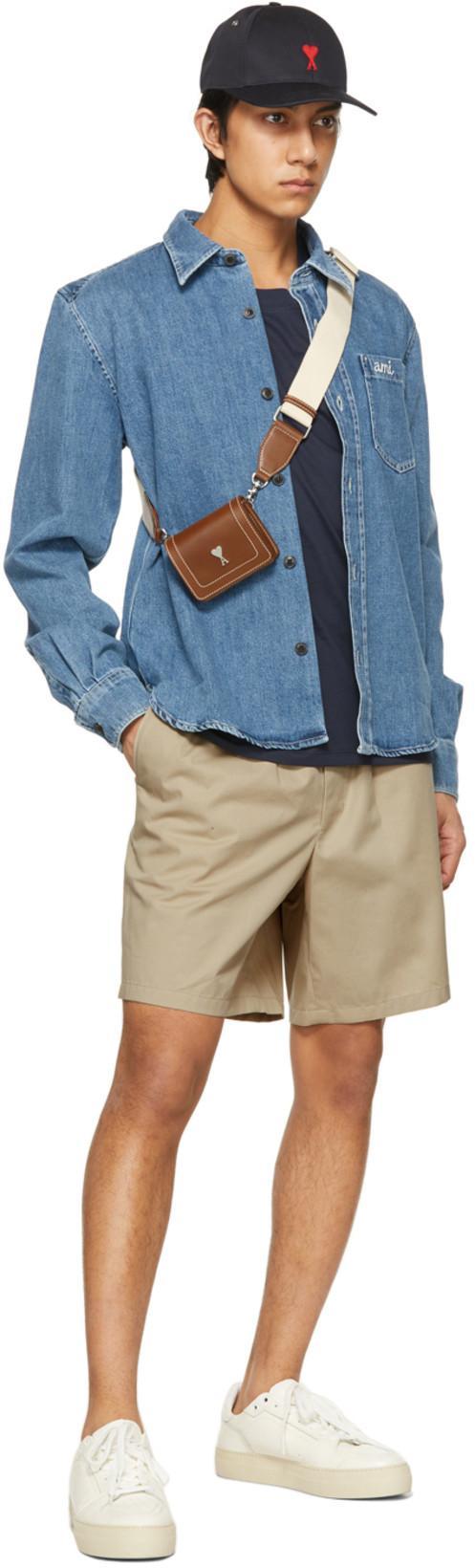 AMI ALEXANDRE MATTIUSSI Ami Paris Black Baseball Cap With Logo