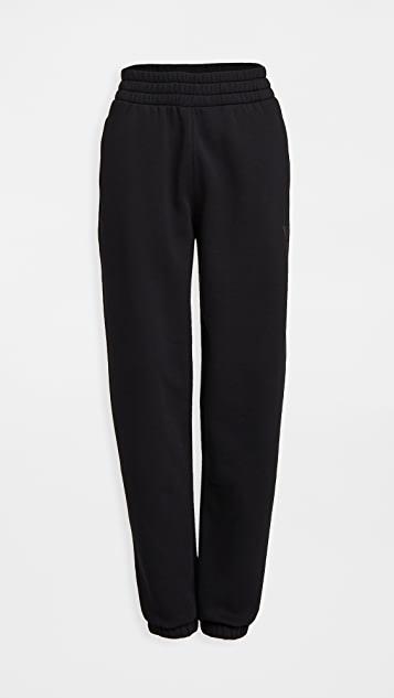 ALEXANDER WANG T T By Alexander Wang Puff Logo Sweatshirt In Black