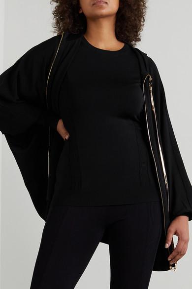 ROGER VIVIER Woman Sneakers Black Size 11.5 Textile Fibers, Soft Leather