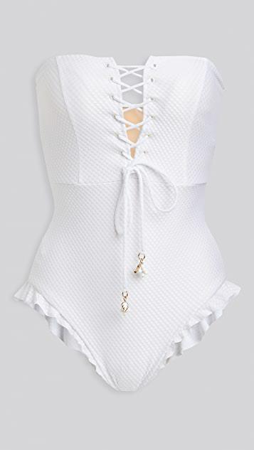 AGOLDE Parker High-rise Fray Hem Denim Shorts In Swapmeet