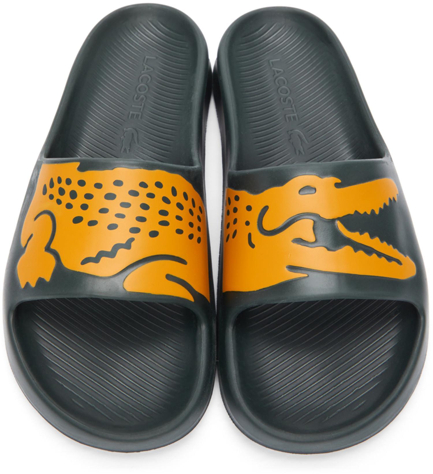 LACOSTE Embroidered-logo Cotton T-shirt In Black