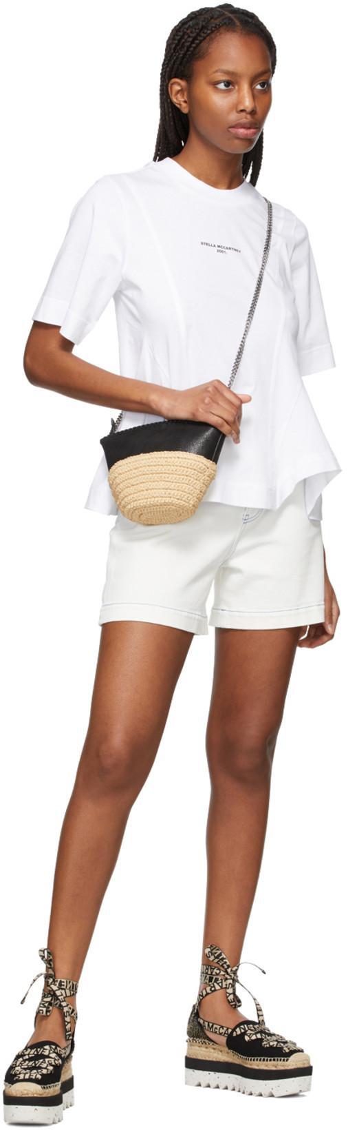 STELLA MCCARTNEY Stella Mc Cartney Gaia Wedge Espadrillas In Black