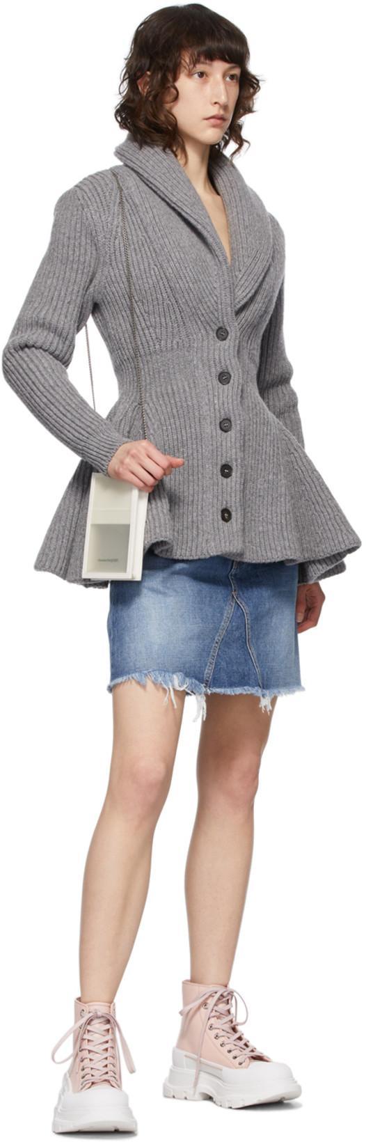 ALEXANDER MCQUEEN Woman Sneakers Beige Size 11 Textile Fibers In Multi