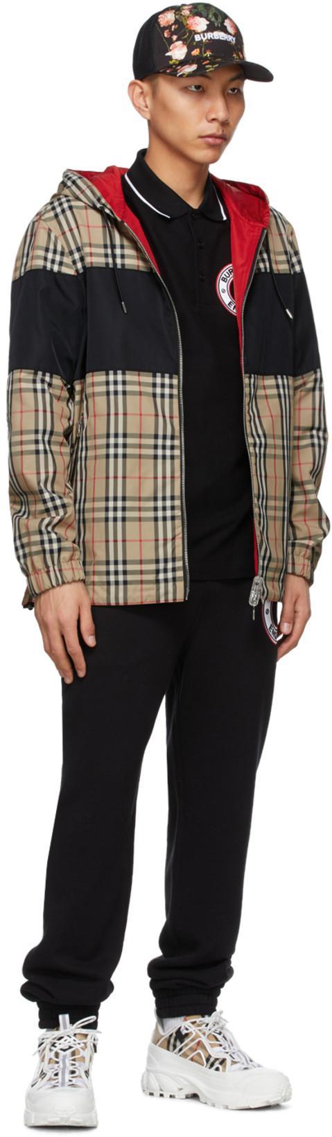 BURBERRY Arthur Vintage Check Sneakers In Archive Beige