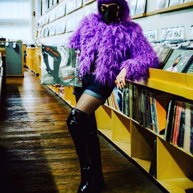 theladykrishna's Post | Wearing: Rta Kate Faux Fur Jacket In Purple