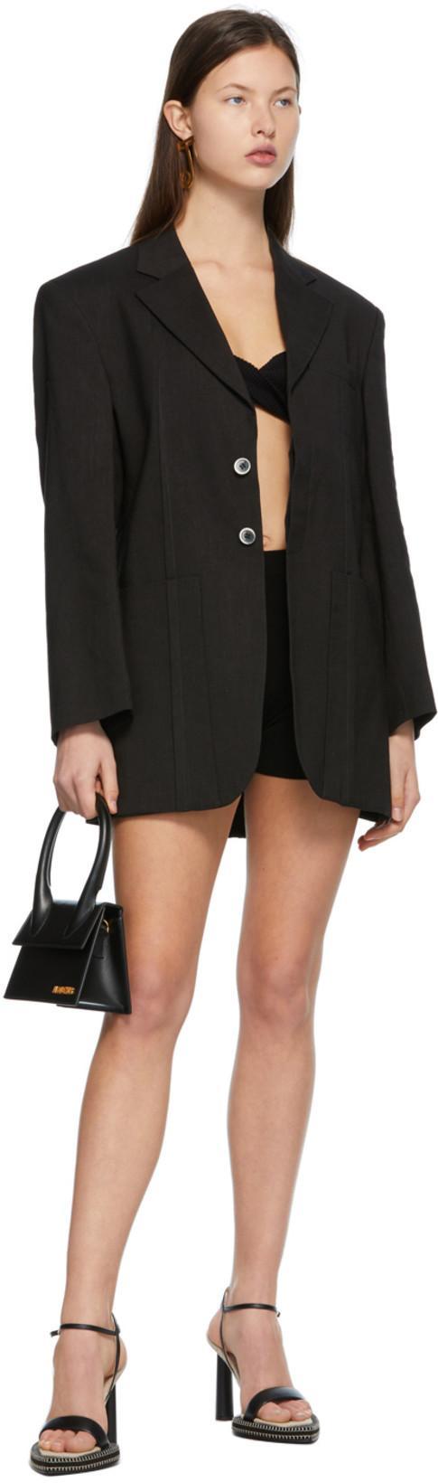 JACQUEMUS Shorts In Black