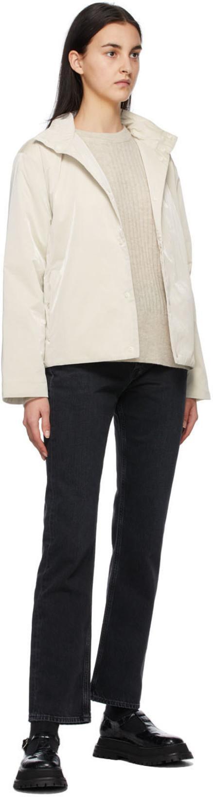 AGOLDE Riley Cropped Jeans In Black