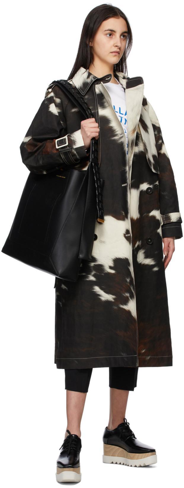 STELLA MCCARTNEY Elyse Platform Lace-up Shoes In Black