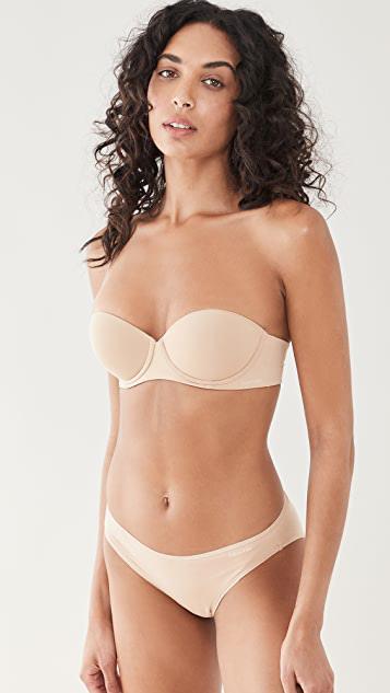 CALVIN KLEIN UNDERWEAR Ck Push Up Strapless Bra In Black001