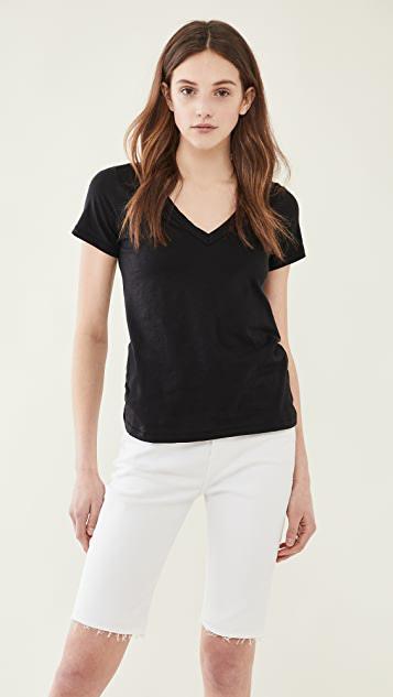 RAG & BONE Surplus Stretch Modal And Cotton-blend Jersey T-shirt In Black