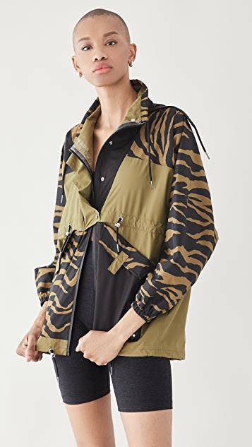 BEYOND YOGA Spacedye In The Mix High-waist Biker Shorts In Darkest Night