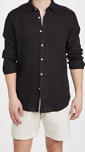 BILLY REID Cotton Blend Chino Shorts In Eggshell