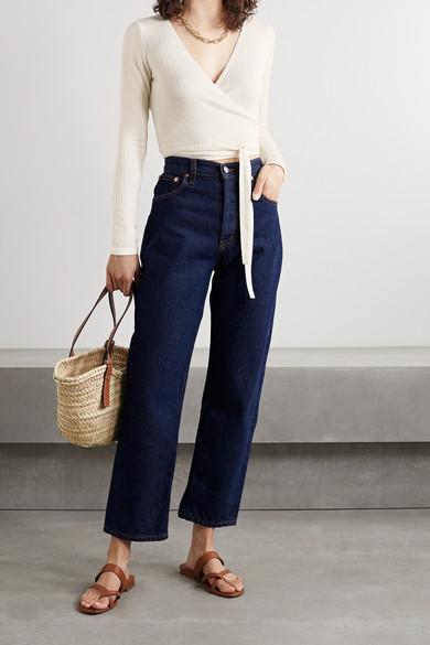 LOEWE Basket Small Bag In Palm Leaf With Leather Handles In Neutral